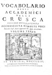 Vocabolario degli Accademici della Crusca - Venezia, presso Francesco Pitteri 1763 (legatura coeva) Vocabolario degli Accademici della Crusca - Venezia, presso Francesco Pitteri 1763 (legatura coeva)