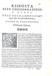 Orlando Pescetti - Difesa del Pastor fido tragicommedia - Verona 1601 (rara prima edizione)