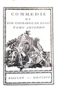 Giovanni Gherardo De Rossi - Commedie - Bassano 1790/98 (prima edizione - bellissima legatura coeva)