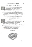 L'opera di Catullo: Catullus, Tibullus, Propertius. Ad optimorum exemplarium fidem recensiti - 1723