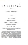 Un caposaldo dell'Illuminismo: Gaetano Filangieri - La scienza della legislazione - Filadelfia 1807 Un caposaldo dell'Illuminismo: Gaetano Filangieri - La scienza della legislazione - Filadelfia 1807