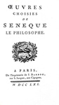 Lucio Anneo Seneca - Selecta opera (De brevitate vitae, Epistolae ad Lucilium, ecc.) - Barbou 1761 Lucio Anneo Seneca - Selecta opera (De brevitate vitae, Epistolae ad Lucilium, ecc.) - Barbou 1761