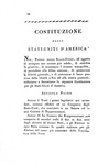 Costituzione degli Stati Uniti d'America preceduta dalla loro confederazione - Milano 1814 (raro)