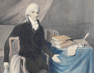 William Douglas - Ritratto di gentiluomo con libri antichi - 1803 (acquerello su carta) William Douglas - Ritratto di gentiluomo con libri antichi - 1803 (acquerello su carta)