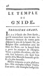 Montesquieu - Il Tempio di Gnido tradotto da Carlo Vespasiano - Parigi, presso Prault 1767