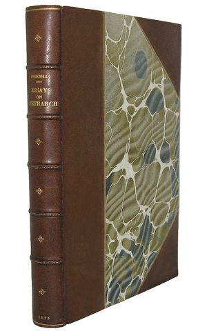Ugo Foscolo - Essays on Petrarch - London, John Murray 1823 (rara prima edizione in commercio) Ugo Foscolo - Essays on Petrarch - London, John Murray 1823 (rara prima edizione in commercio)