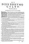 Una celebre enciclopedia cinquecentesca: Ravisius Textor - Officina & cornucopia - Venetiis 1588