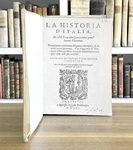 Francesco Guicciardini - La historia d'Italia - Venezia, appresso Nicol� Bevilacqua, 1565
