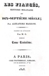 Alessandro Manzoni - Les fiancés histoire milanaise - 1828 (prima o seconda traduzione francese)