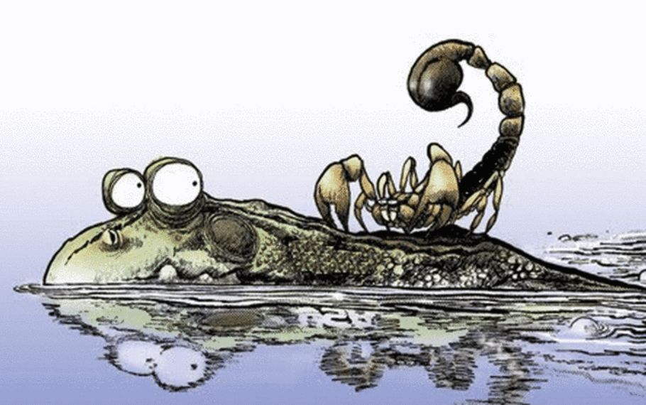 Esopo - La rana e lo scorpione