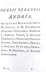 Le commedie di Terenzio: Terentius - Comoediae sex - 1753 (stupenda legatura, incisioni di Gravelot)