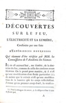 Jean Paul Marat - Decouvertes sur feu, electricite', lumiere - 1779/80 (due rare prima edizone)
