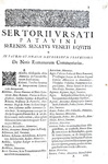 Trattato sulla lingua latina: Orsato - De notis romanorum commentarius - 1672 (rara prima edizione)