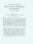 Pittarelli - Della tavola alimentaria di Traiano - 1790 (rarissima prima edizione su carta azzurra)