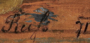 Franz Russ il Giovane - Dame mit buch - 1871 (olio su tela - splendida cornice di metà Ottocento) Franz Russ il Giovane - Dame mit buch - 1871 (olio su tela - splendida cornice di metà Ottocento)