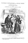 Jules Verne - Novelle fantastiche - Milano, Treves 1874 (prima edizione italiana - con molte figure)