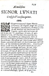 Francesco Birago - Consigli cavallereschi - Milano, Bidelli 1623 (prima edizione)