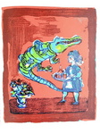 Aldo Palazzeschi - Bestie del 900. Con tavole a colori di Mino Maccari - 1951 (rara prima edizione)