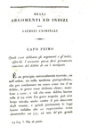Barbacovi - Degli argomenti ed indizi nei giudizi criminali - Milano 1820 (rara prima edizione)