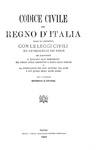Codice civile del Regno d'Italia - Napoli 1868 e Codice di procedura civile - Napoli 1870