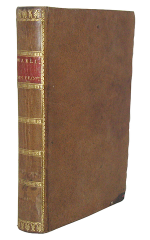 Gabriel Bonnot de Mably - Des droits et des devoirs du citoyen - A Kell 1789 (bella legatura)