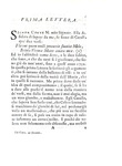 Lazzarini - Prova che Verona appartenne ai Cenomani - 1745 (autografo Leonardo Trissino)