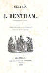 Un grande classico di diritto ed economia: Jeremy Bentham - Oeuvres - 1829/34 (magnifica legatura)