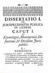 Fechenbach & Habermann - Jurisprudentia publica romano-germanica - 1728 (rara prima edizione)