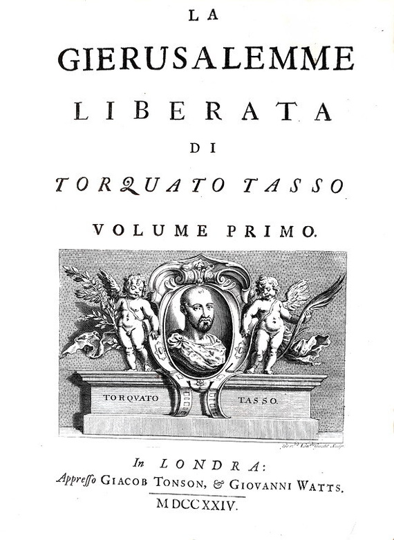 Torquato Tasso - La Gerusalemme liberata con le figure di Bernardo Castelli - 1724 (con 21 tavole) Torquato Tasso - La Gerusalemme liberata con le figure di Bernardo Castelli - 1724 (con 21 tavole)