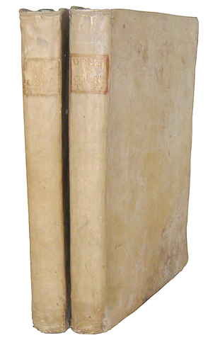 L'Umanesimo giuridico: Hugues Doneau - Commentarii ad libros Codicis - 1762 (edizione in folio)