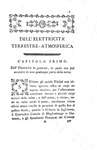 Alessandro Chigi - Dell'elettricit terrestre-atmosferica - Siena 1777 (rarissima prima edizione)