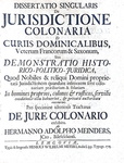 Diritto pubblico imperiale e politica: 6 prime edizioni edite tra il 1685 e il 1713