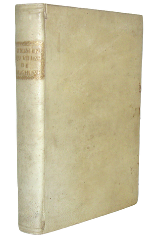 L'Antimachiavelli di Federico II di Prussia: Examen du Prince de Machiavel - A Londres 1741