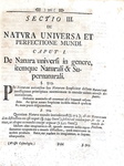 Christian Wolff - Cosmologia generalis methodo scientifica pertractata - Frankfurt 1737