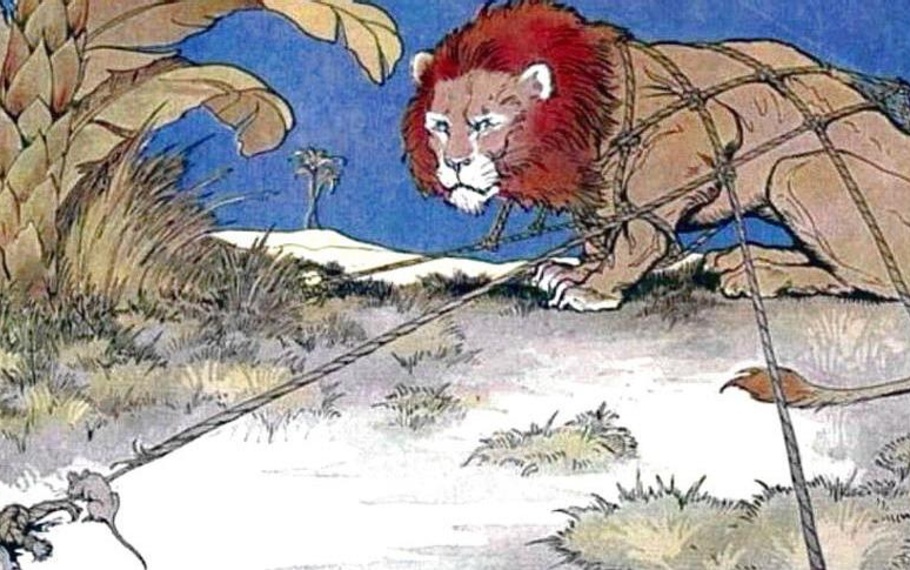 Esopo - Il leone e il topo