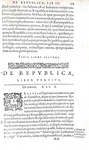 Un capolavoro cinquecentesco di politica: Jean Bodin - De republica libri sex - Francofurti 1591