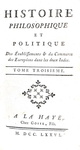 Storia coloniale delle Due Indie: Raynal - Histoire des Deux Indes - 1776 (con 15 belle tavole) Storia coloniale delle Due Indie: Raynal - Histoire des Deux Indes - 1776 (con 15 belle tavole)