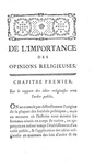Jacques Necker - Importance des opinions religieuses - A Londres 1788 (rara prima edizione) Jacques Necker - Importance des opinions religieuses - A Londres 1788 (rara prima edizione)