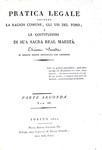 Galli della Loggia - Pratica legale secondo la ragion comune - 1819/29 (10 volumi in quarto)