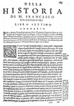 Francesco Guicciardini - Della historia d'Italia libri XX - Venezia, presso G. A. Bertano - 1580 Francesco Guicciardini - Della historia d'Italia libri XX - Venezia, presso G. A. Bertano - 1580