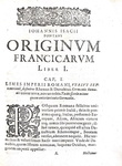 Johan Isaac Pontanus - Originum Francicarum libri VI - Harderwijk 1616 (rara prima edizione)