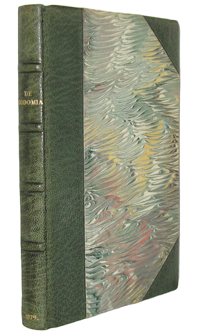 Ludovico Maria Sinistrari - De sodomia tractatus - Paris 1879 (rarissima prima edizione autonoma)