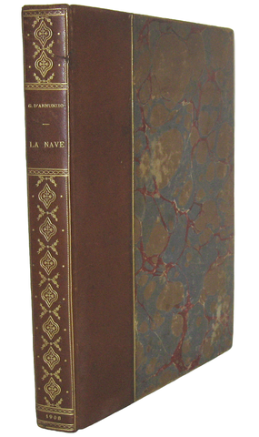 Gabriele D'Annunzio - La nave. Tragedia - Milano, Treves 1908 (ricercata prima edizione) Gabriele D'Annunzio - La nave. Tragedia - Milano, Treves 1908 (ricercata prima edizione)
