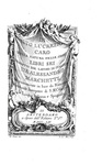 Lucrezio - Della natura delle cose tradotti da Alessandro Marchetti - 1754 (con decine di incisioni)