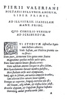 L'Umanesimo in Veneto: Pietro Valeriano - Amorum libri V - Giolito 1549 (rara prima edizione) L'Umanesimo in Veneto: Pietro Valeriano - Amorum libri V - Giolito 1549 (rara prima edizione)