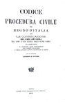 Codice civile del Regno d'Italia - Napoli 1868 e Codice di procedura civile - Napoli 1870