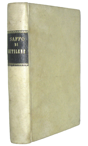Alessandro Verri - Le avventure di Saffo, poetessa di Metilene - Roma 1809 (su carta azzurrina)