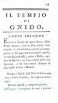 Montesquieu - Il Tempio di Gnido tradotto da Carlo Vespasiano - Parigi, presso Prault 1767