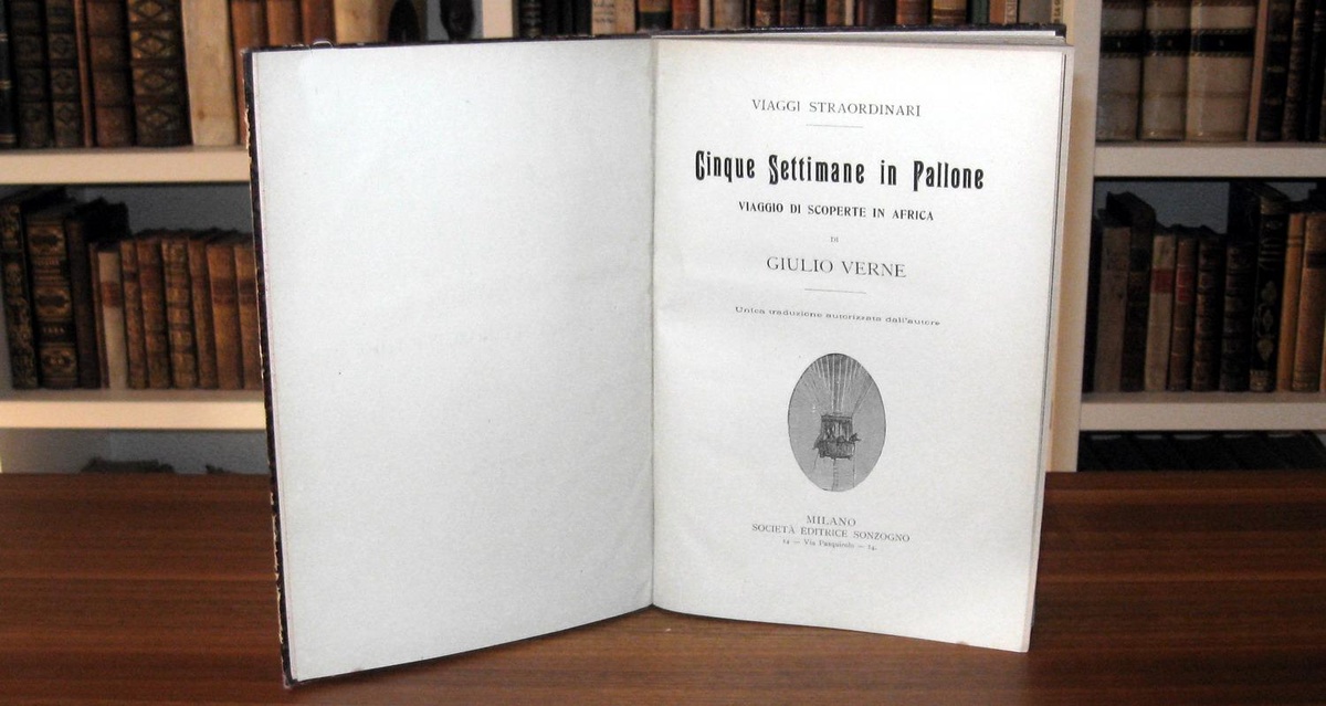 Jules Verne Cinque settimane in pallone. Viaggio di scoperte in