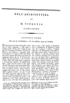 Vitruvio -Dell'architettura. Libri dieci - Milano, 1832 (legatura da amatore - con 29 belle tavole)